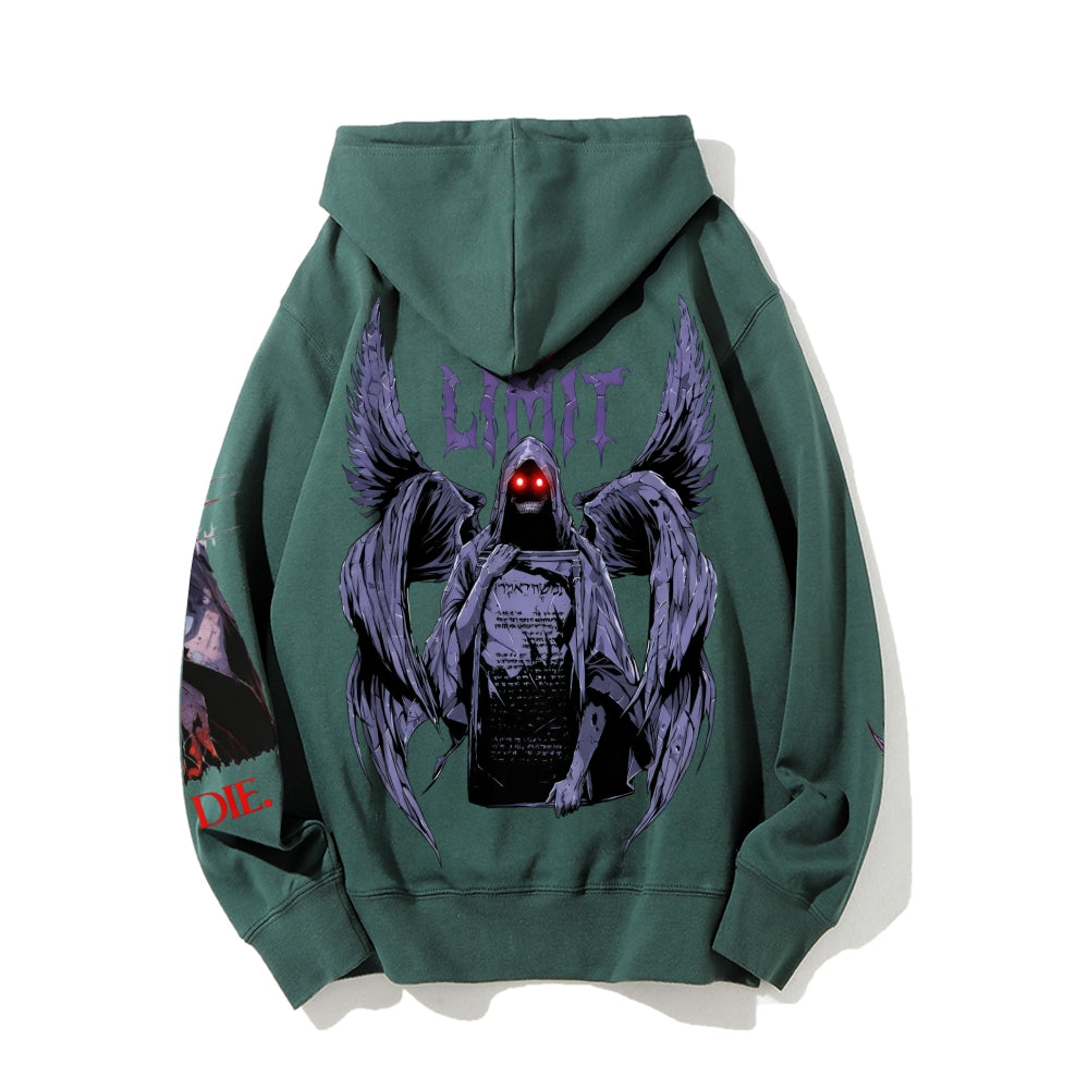 Solo leveling unisex cotton anime hoodie