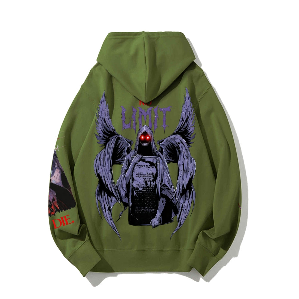Solo leveling unisex cotton anime hoodie