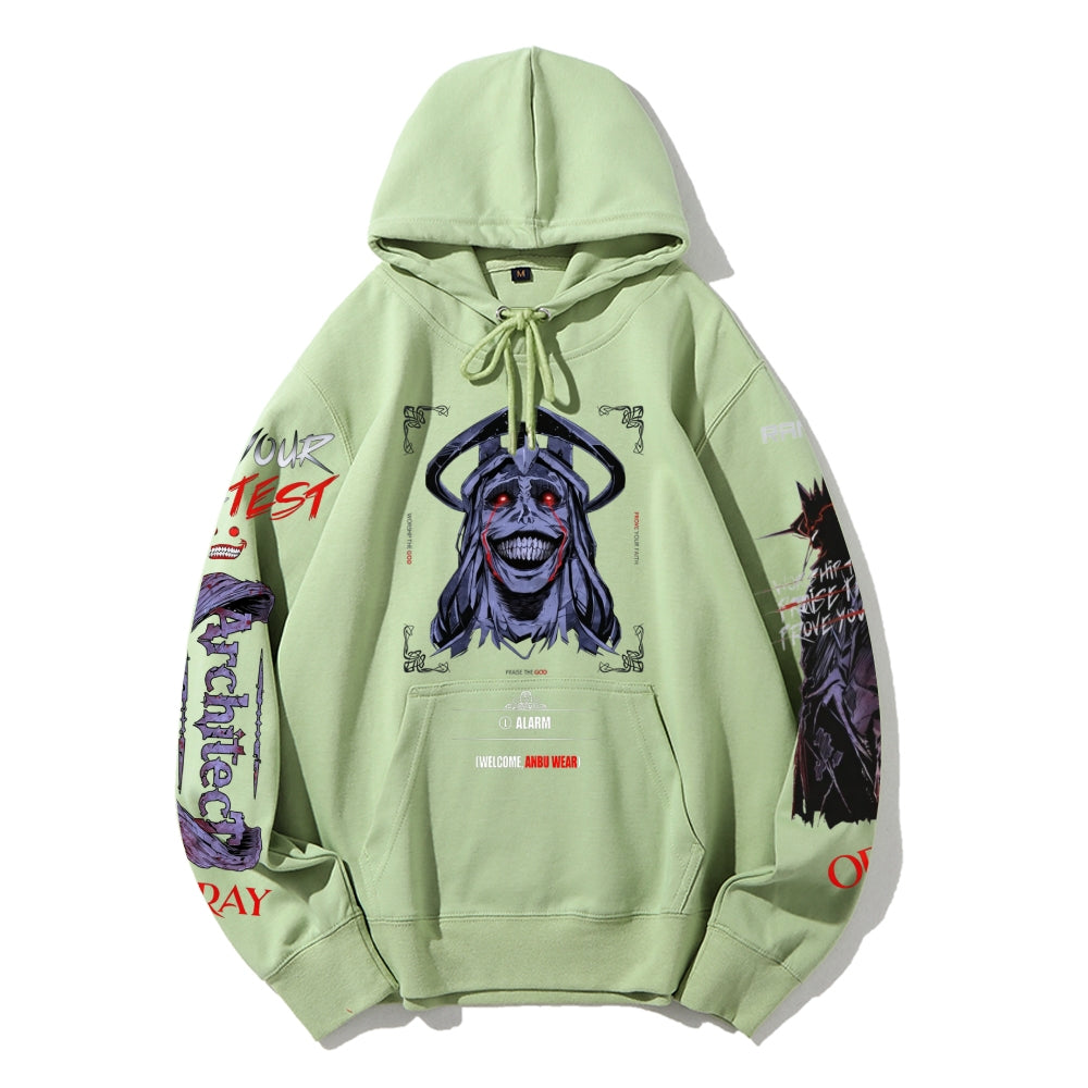 Solo leveling unisex cotton anime hoodie