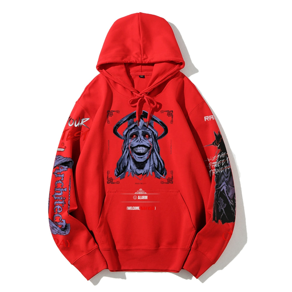 Solo leveling unisex cotton anime hoodie