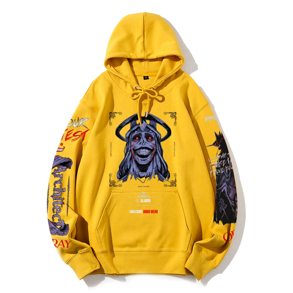 Solo leveling unisex cotton anime hoodie