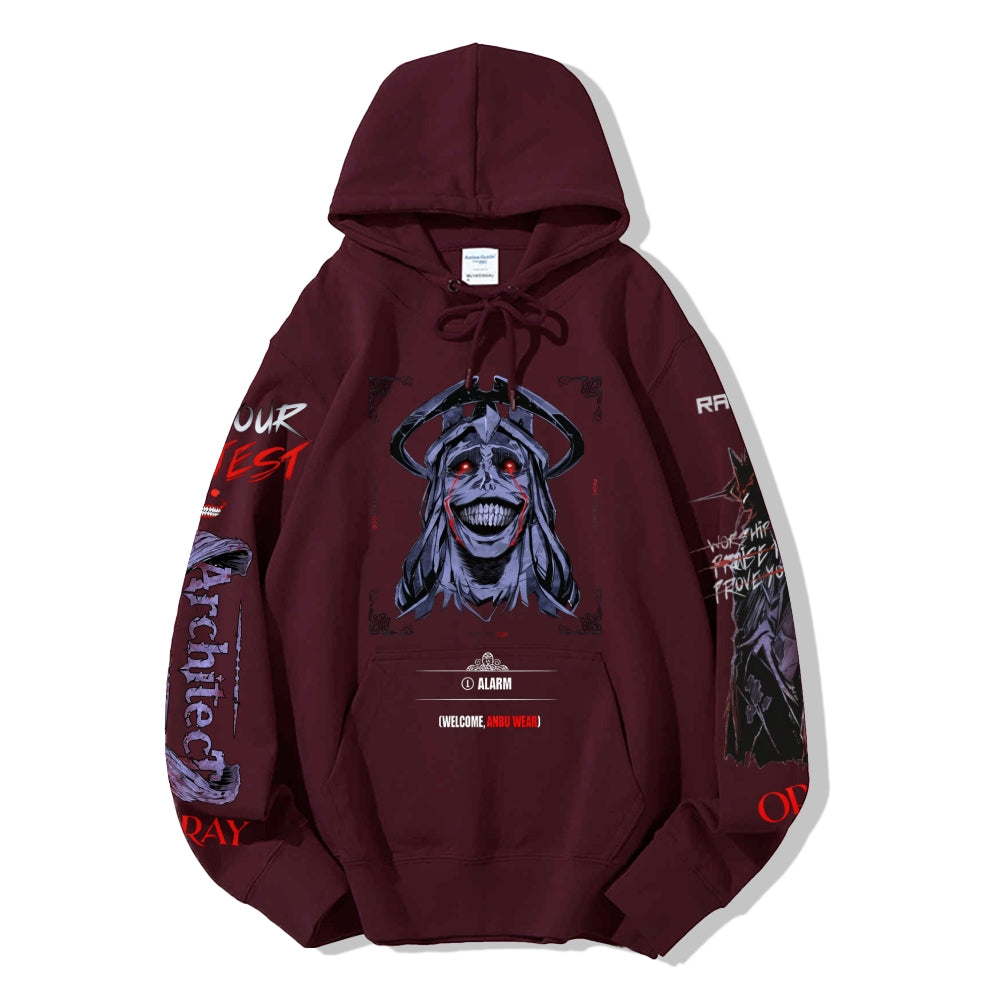 Solo leveling unisex cotton anime hoodie