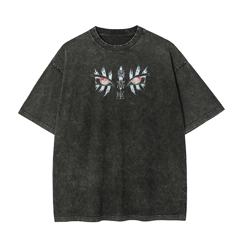 Vintage Oversized T-Shirt Demon Slayer