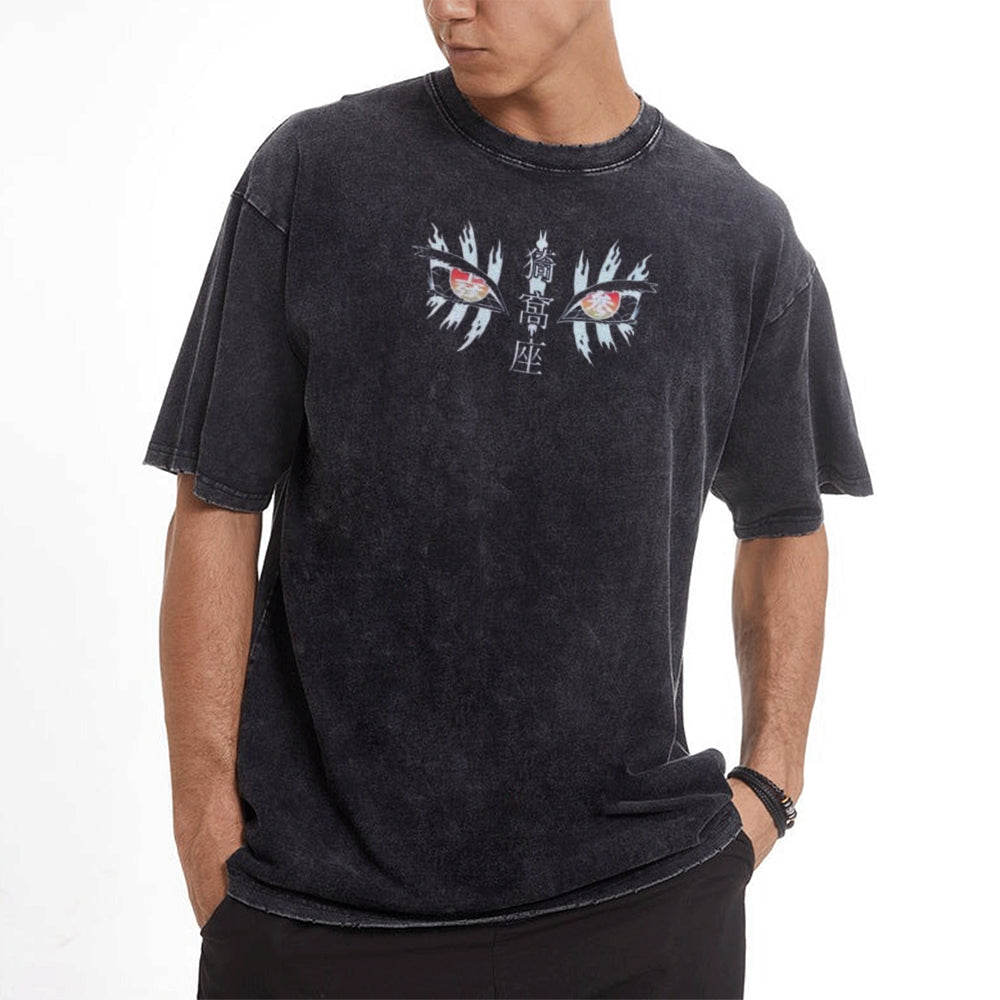 Vintage Oversized T-Shirt Demon Slayer