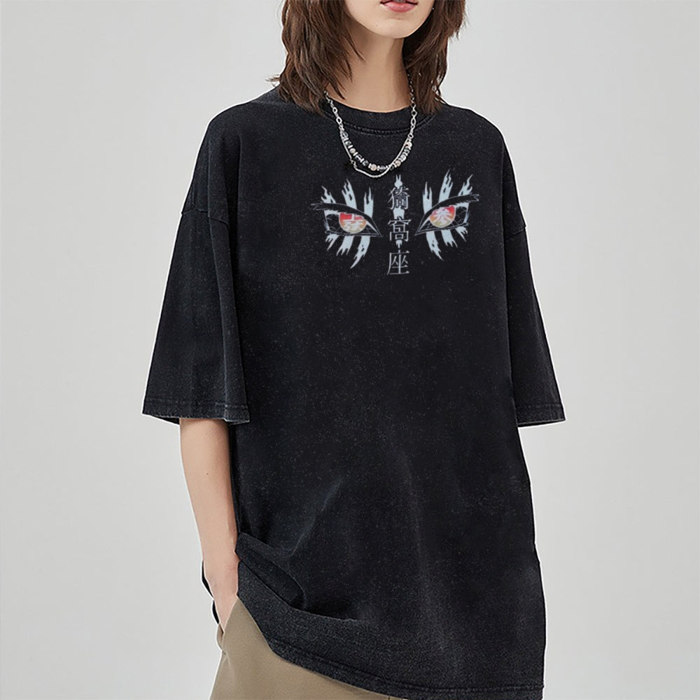 Vintage Oversized T-Shirt Demon Slayer