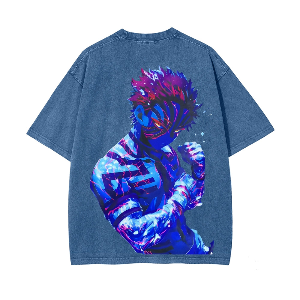 Vintage Oversized T-Shirt Demon Slayer