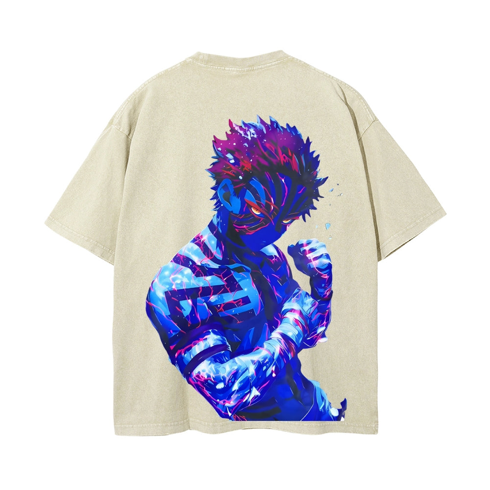 Vintage Oversized T-Shirt Demon Slayer