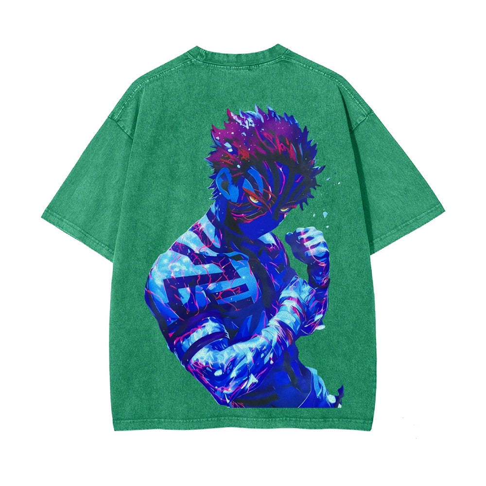 Vintage Oversized T-Shirt Demon Slayer