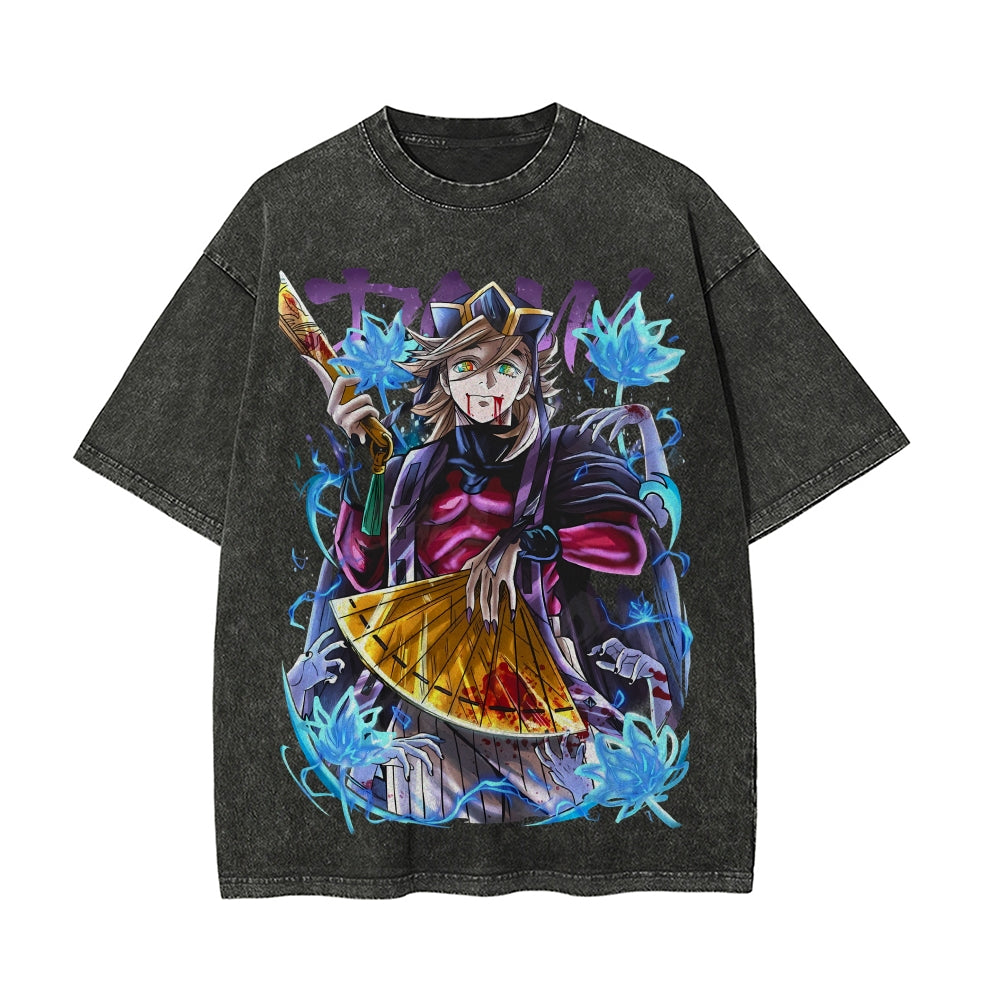 Vintage Oversized T-Shirt Demon Slayer