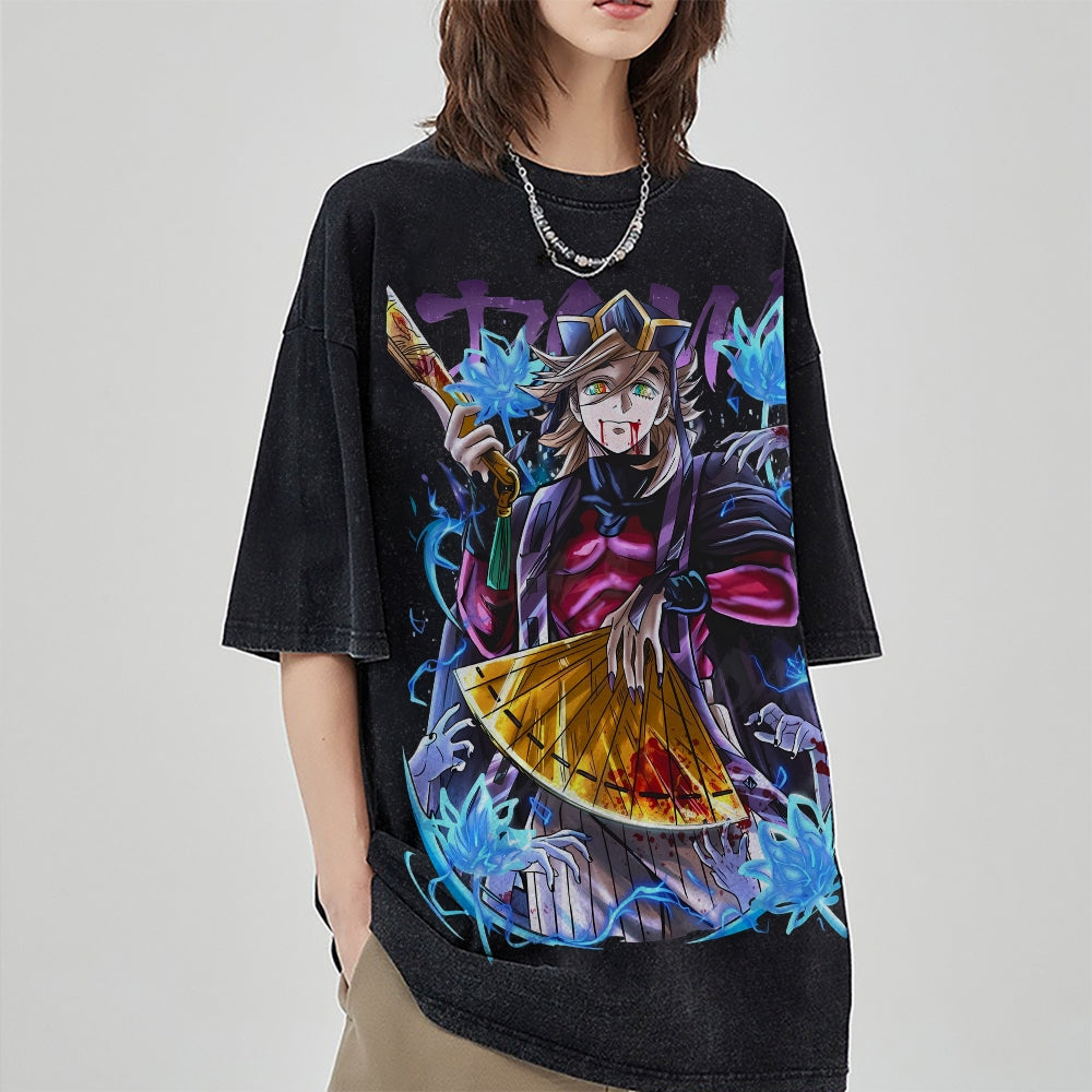 Vintage Oversized T-Shirt Demon Slayer
