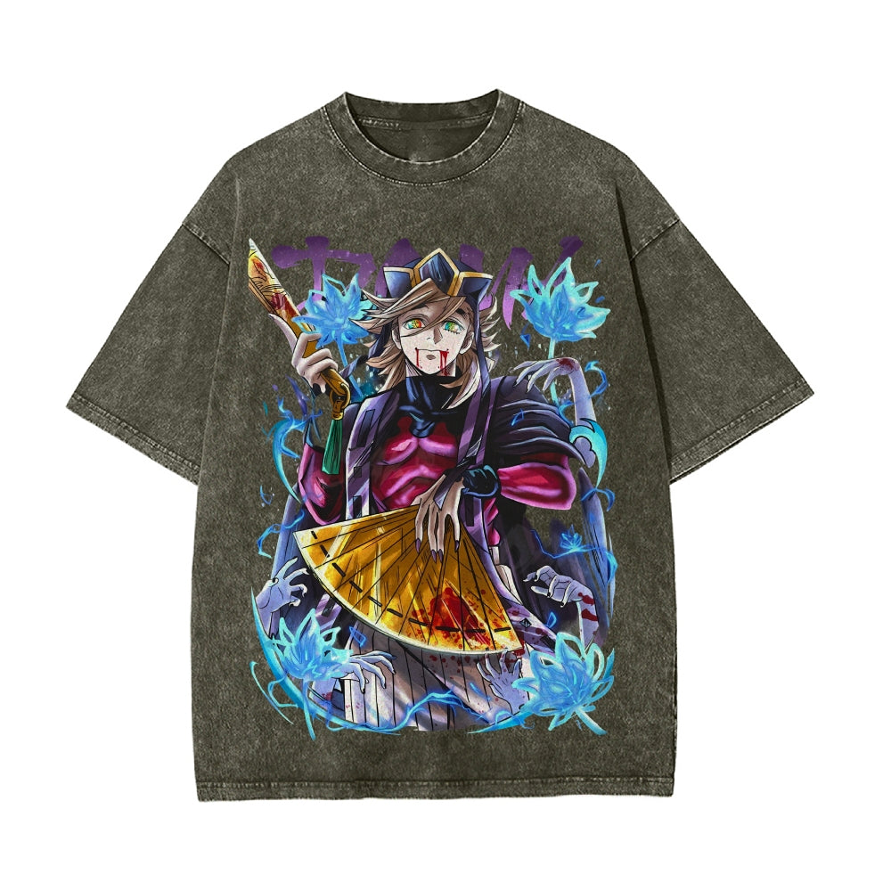 Vintage Oversized T-Shirt Demon Slayer