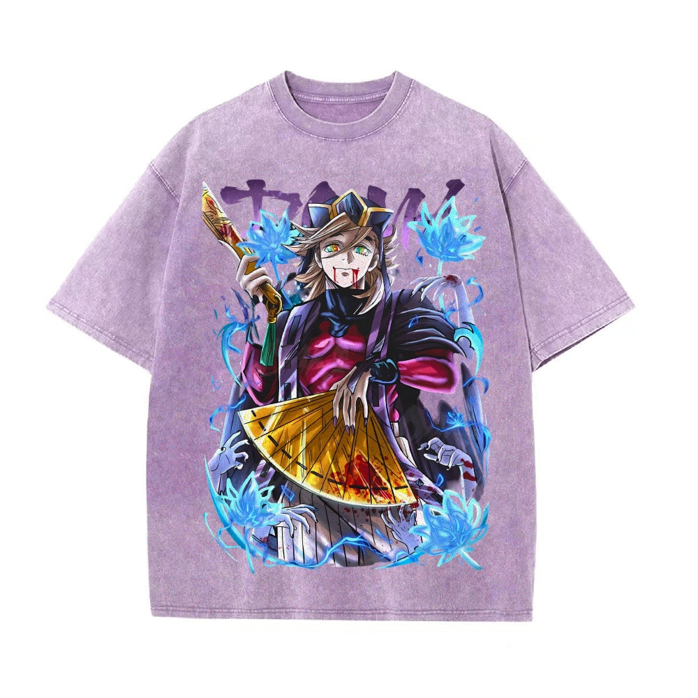 Vintage Oversized T-Shirt Demon Slayer