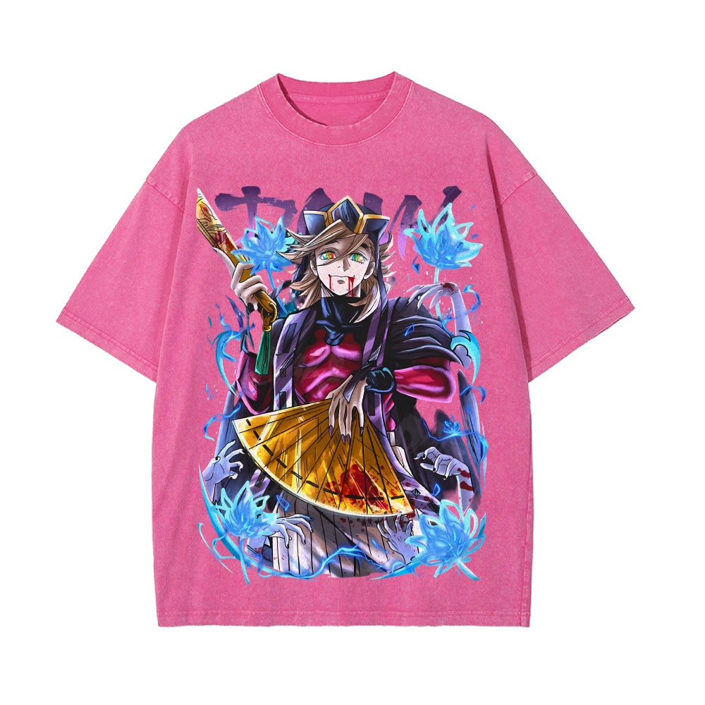 Vintage Oversized T-Shirt Demon Slayer