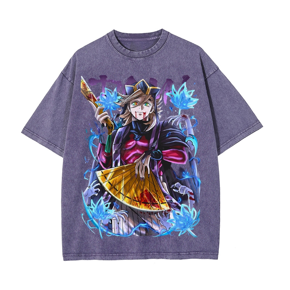 Vintage Oversized T-Shirt Demon Slayer
