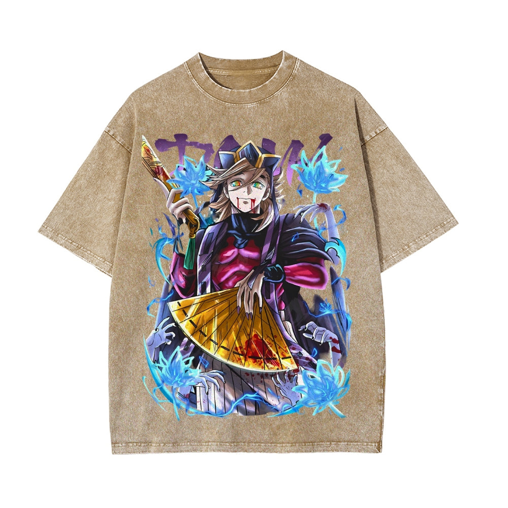 Vintage Oversized T-Shirt Demon Slayer