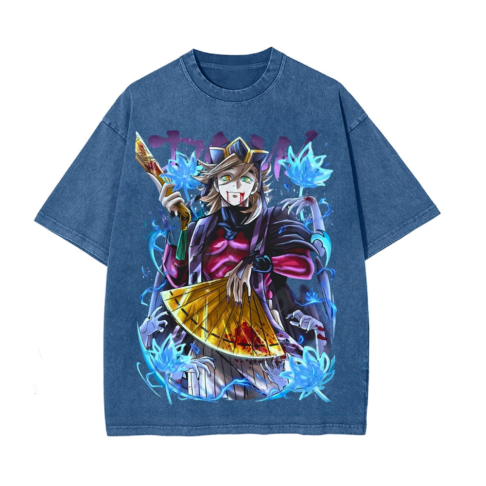 Vintage Oversized T-Shirt Demon Slayer
