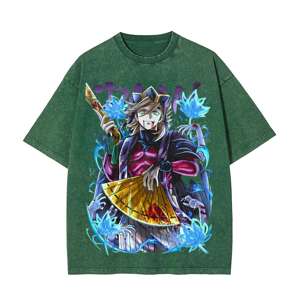 Vintage Oversized T-Shirt Demon Slayer