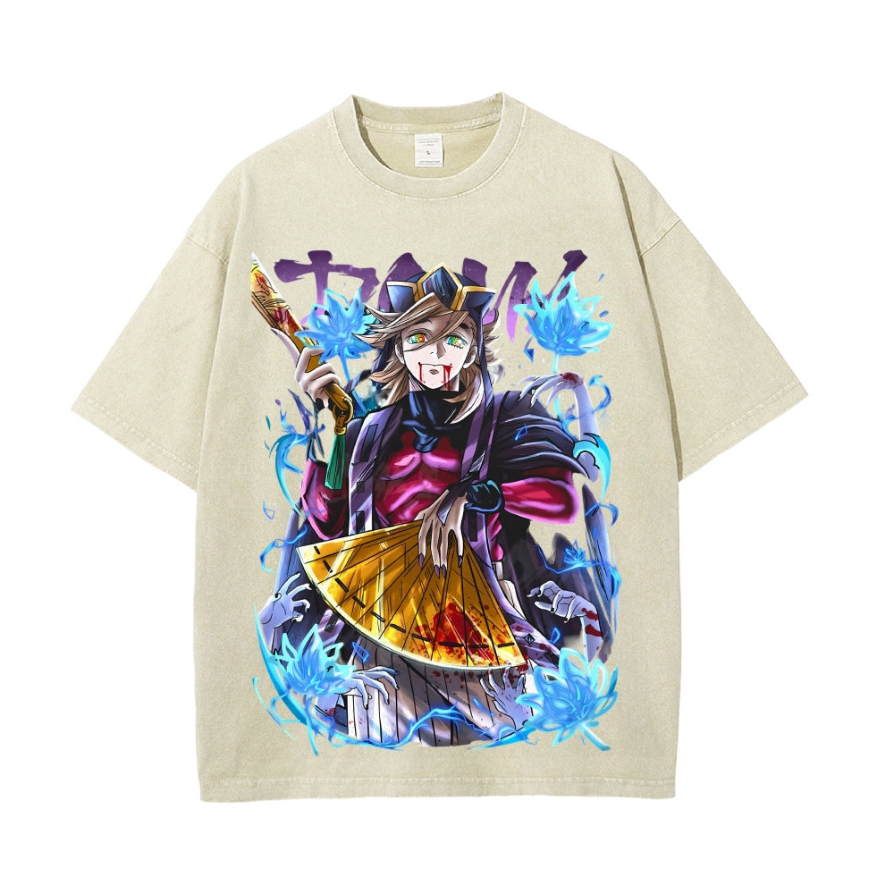 Vintage Oversized T-Shirt Demon Slayer