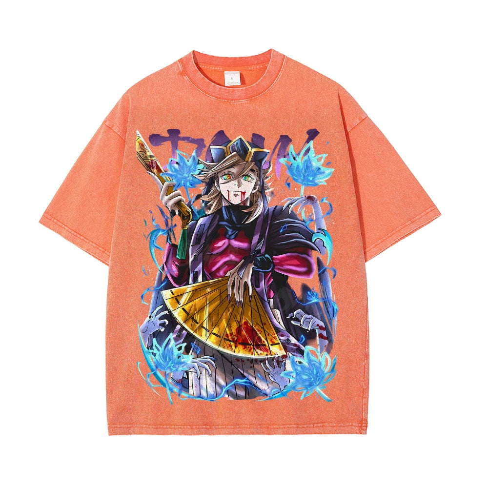 Vintage Oversized T-Shirt Demon Slayer
