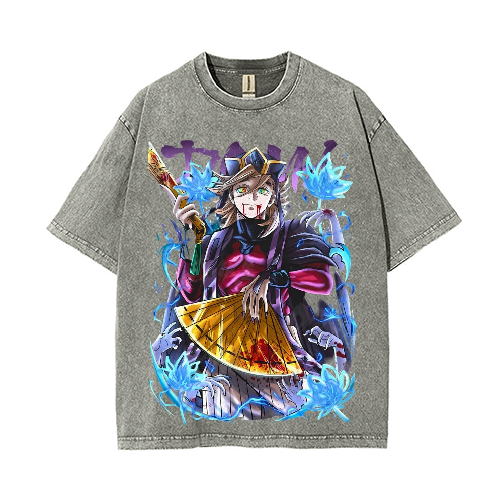 Vintage Oversized T-Shirt Demon Slayer