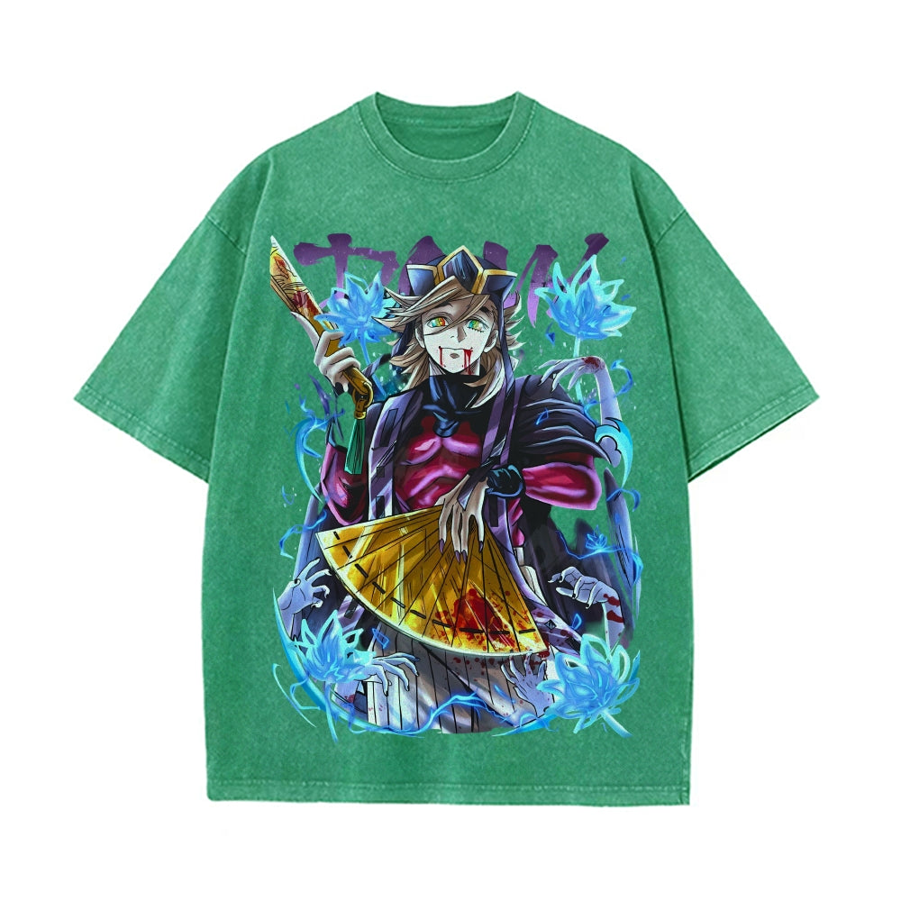 Vintage Oversized T-Shirt Demon Slayer