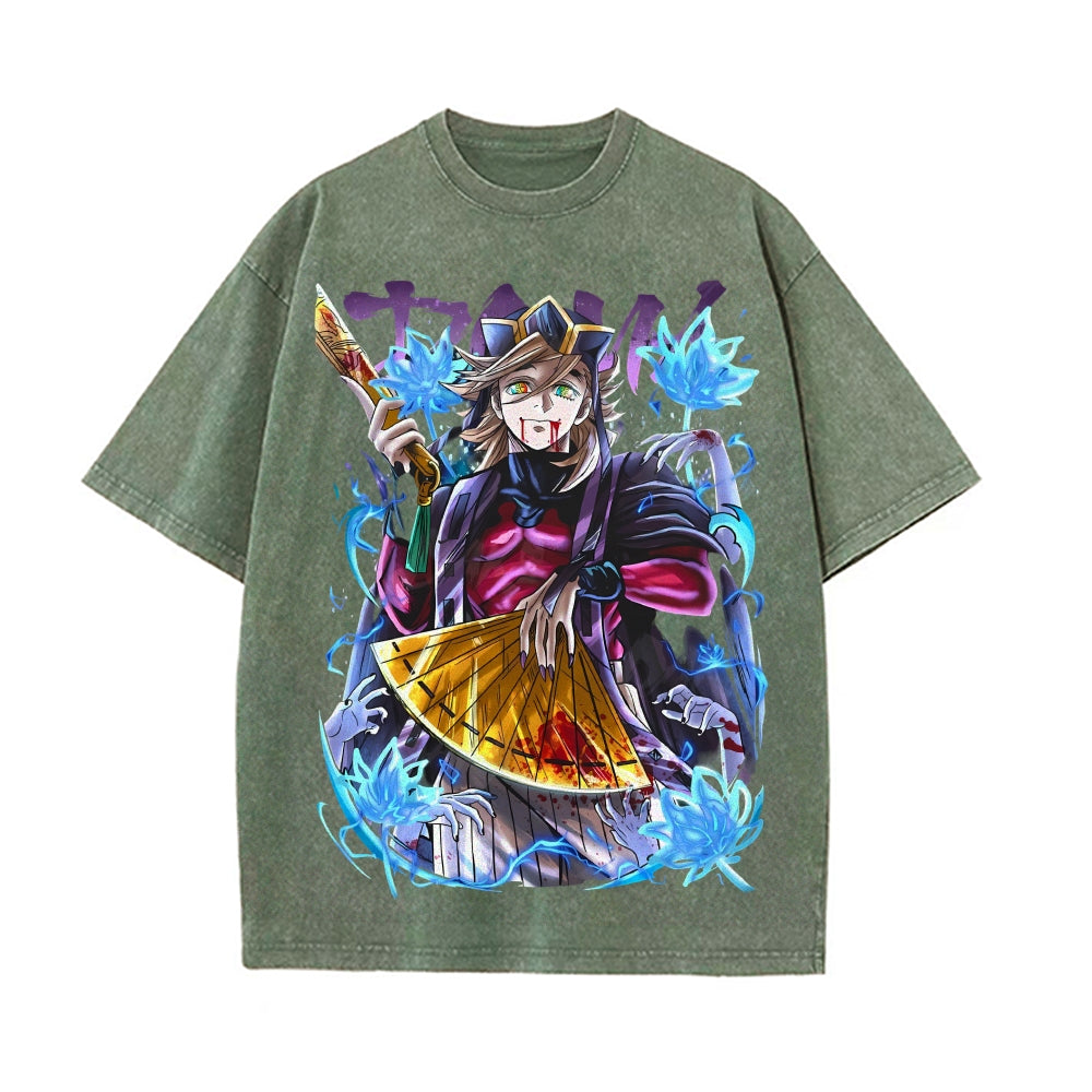 Vintage Oversized T-Shirt Demon Slayer