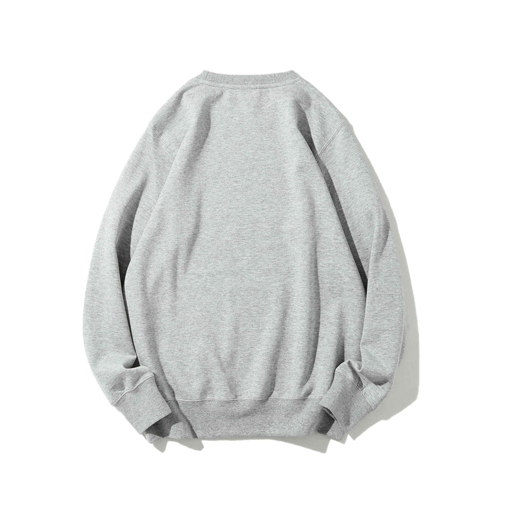 Demon Slayer unisex cotton crew neck anime embroidered sweatshirt