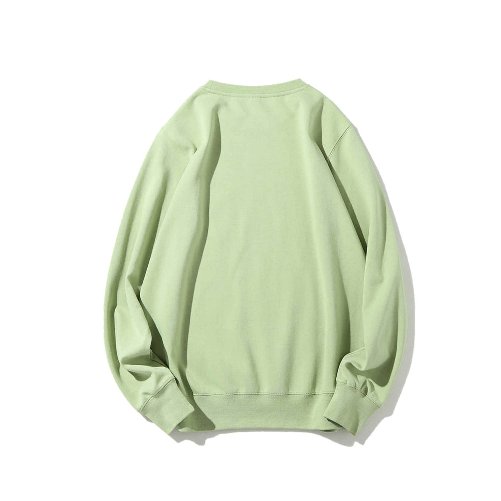 Demon Slayer unisex cotton crew neck anime embroidered sweatshirt