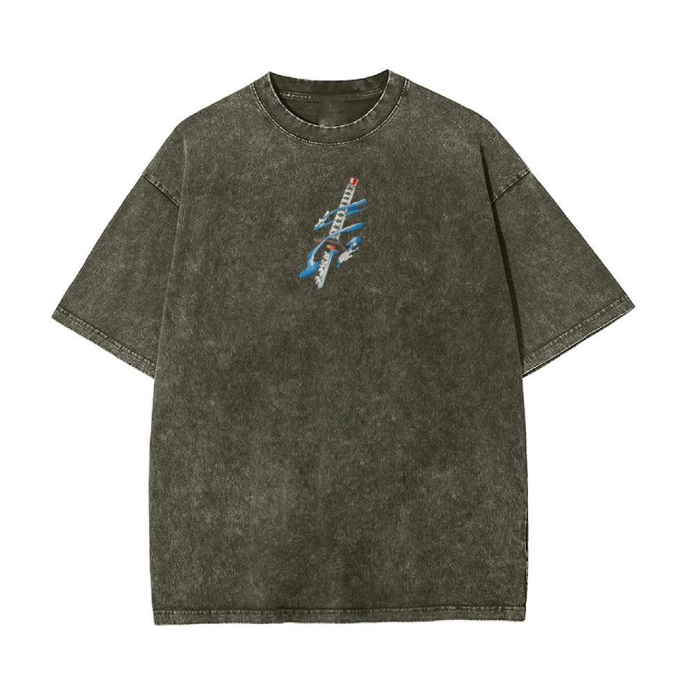 Vintage Oversized T-Shirt Demon Slayer