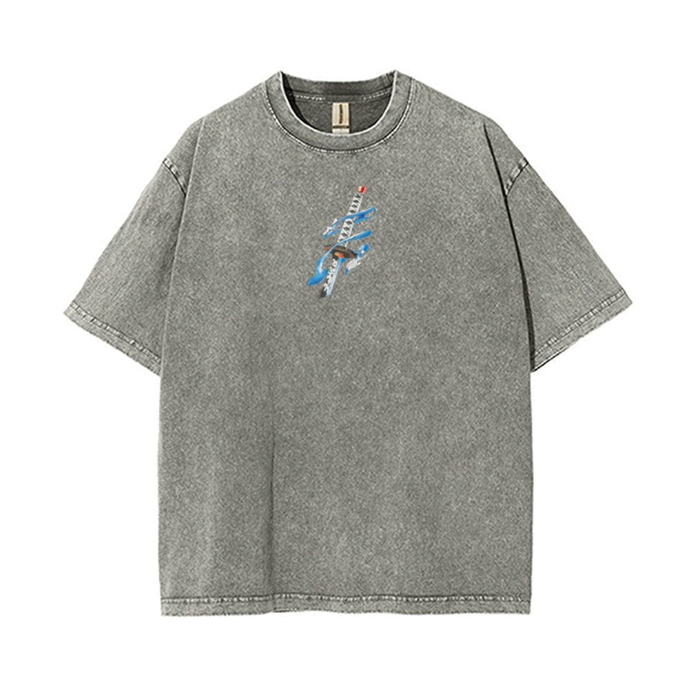 Vintage Oversized T-Shirt Demon Slayer