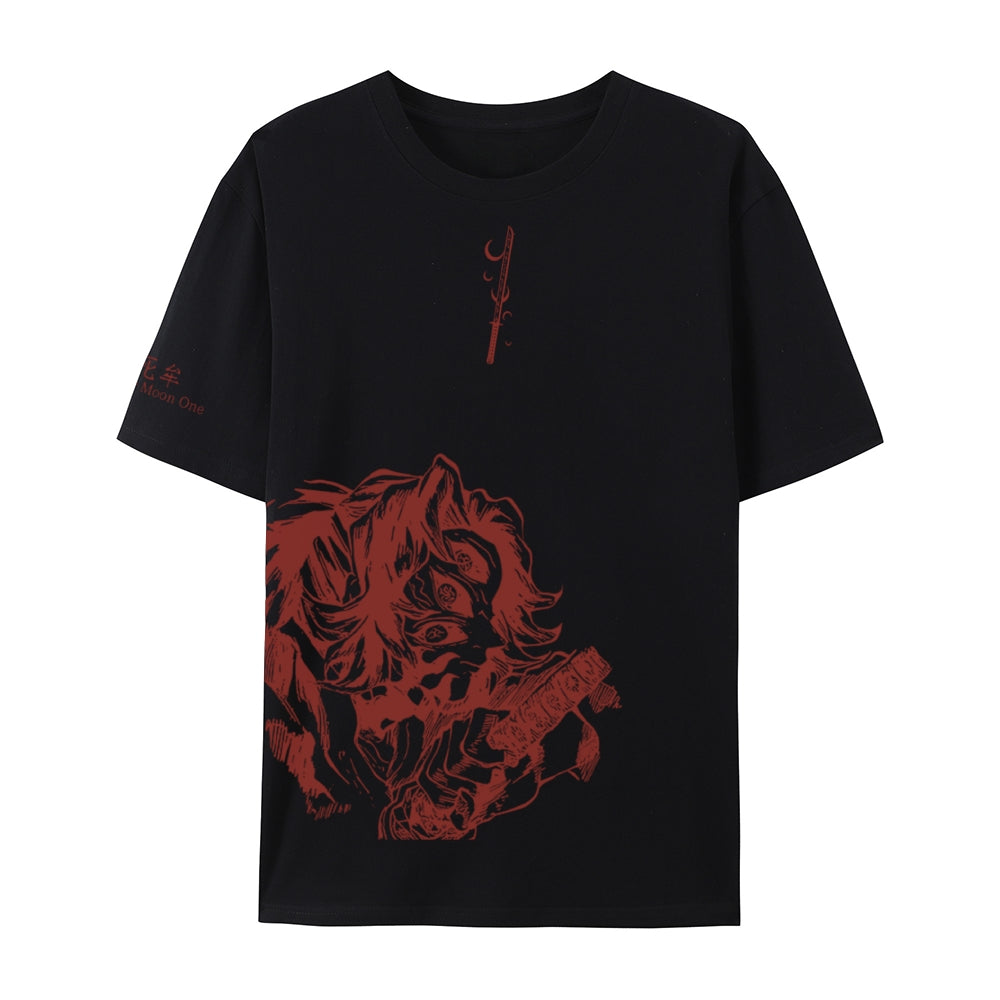 Demon Slayer Cotton Unisex Crew Neck Anime T-Shirt