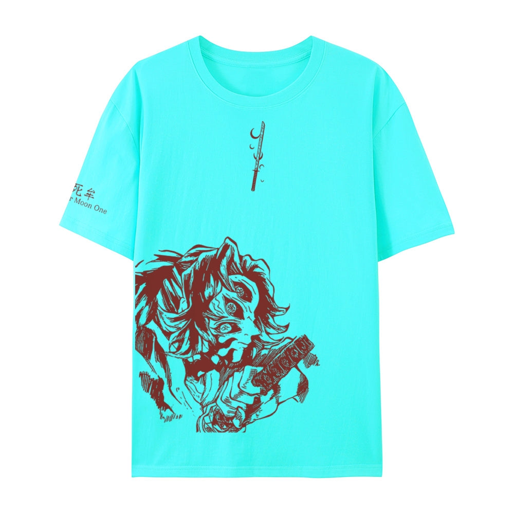 Demon Slayer Cotton Unisex Crew Neck Anime T-Shirt