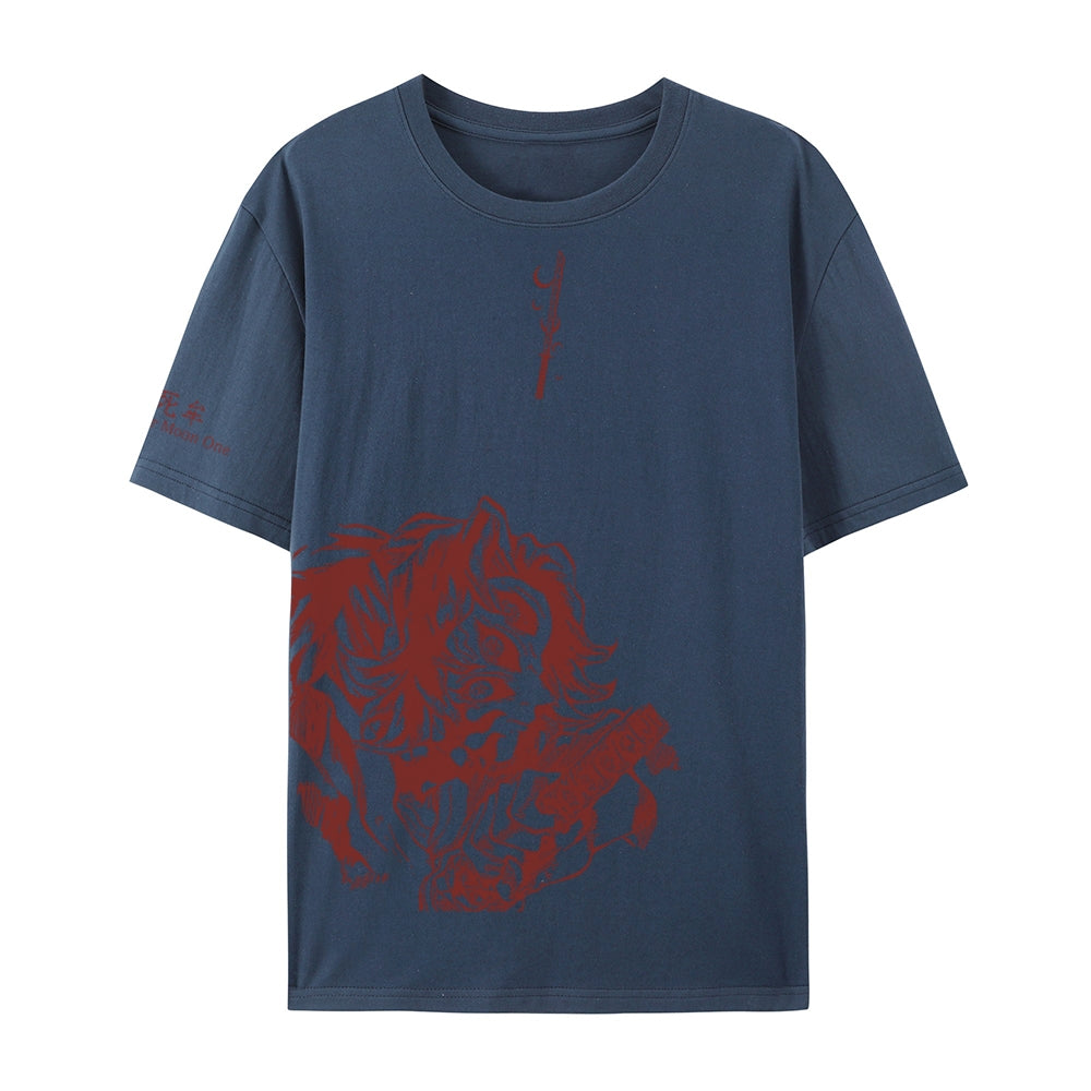 Demon Slayer Cotton Unisex Crew Neck Anime T-Shirt
