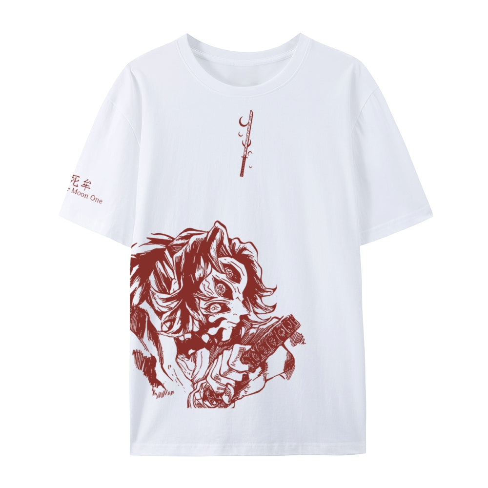 Demon Slayer Cotton Unisex Crew Neck Anime T-Shirt