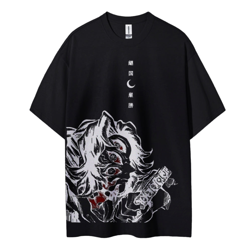 Demon Slayer Cotton Unisex Crew Neck Anime T-Shirt