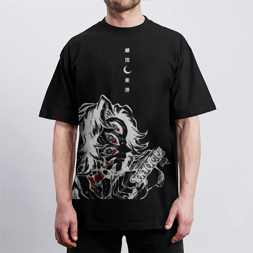 Demon Slayer Cotton Unisex Crew Neck Anime T-Shirt