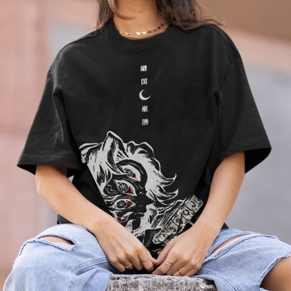 Demon Slayer Cotton Unisex Crew Neck Anime T-Shirt