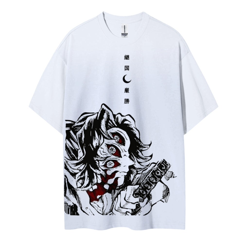 Demon Slayer Cotton Unisex Crew Neck Anime T-Shirt