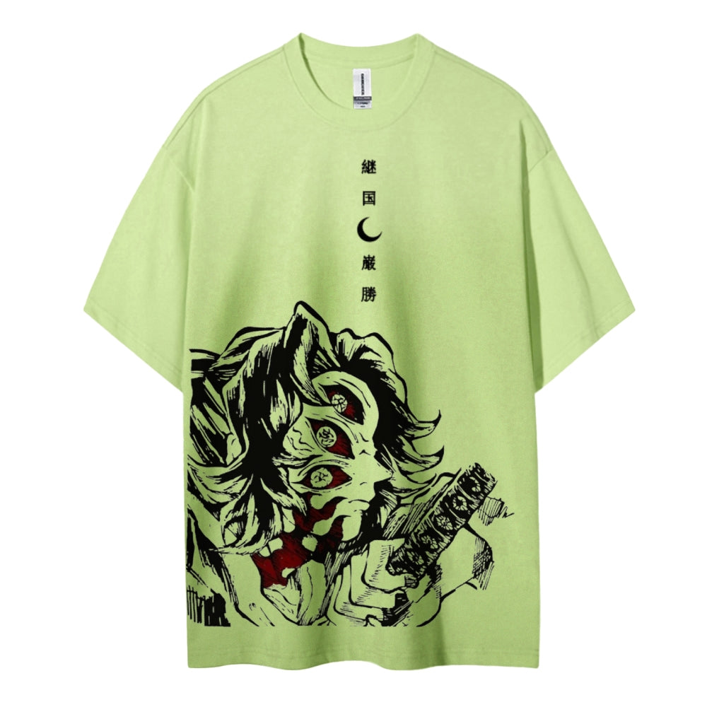Demon Slayer Cotton Unisex Crew Neck Anime T-Shirt