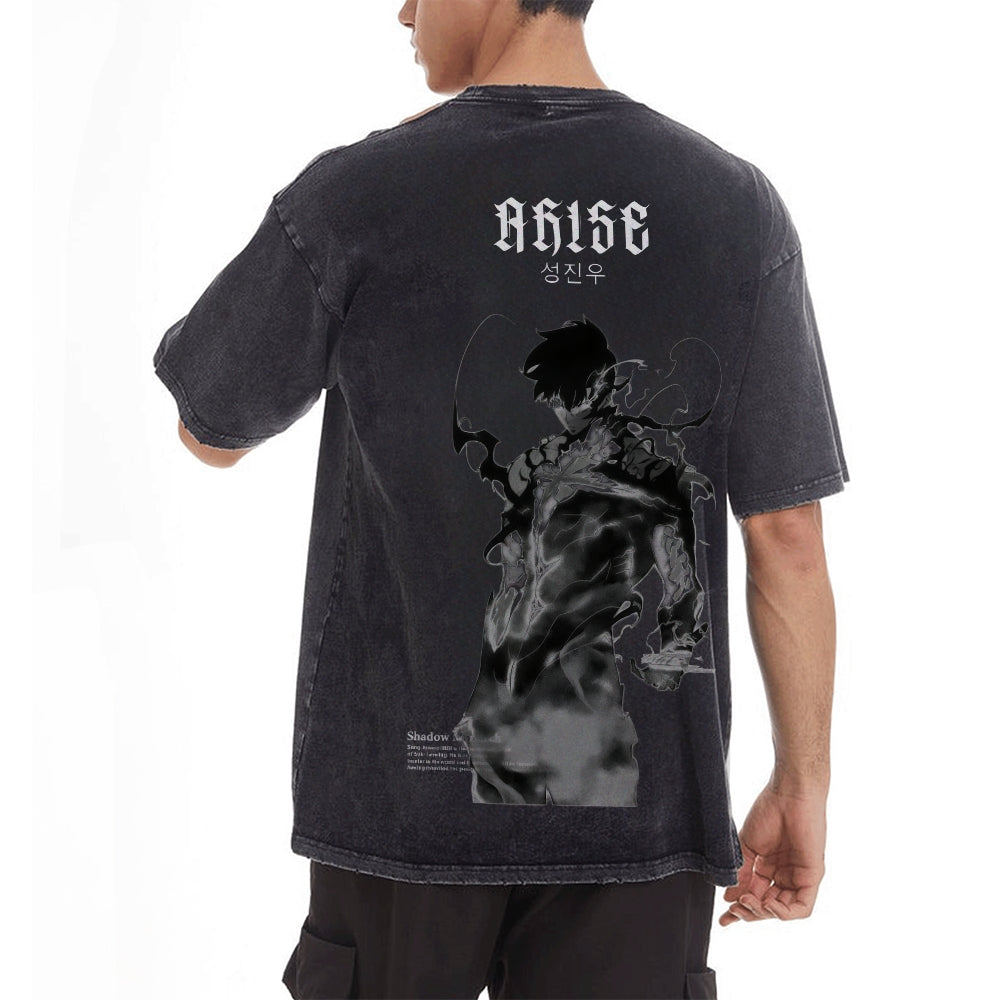 Vintage Oversized T-Shirt SOLO LEVELING