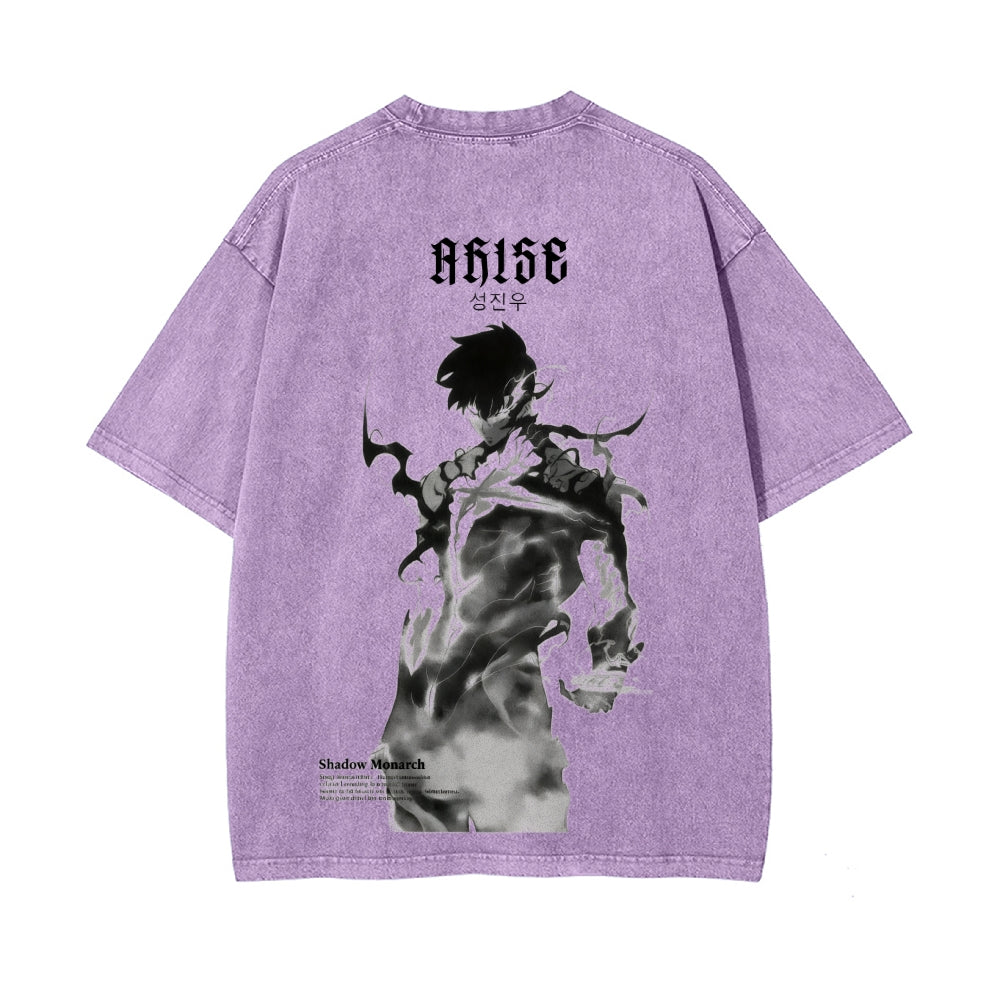 Vintage Oversized T-Shirt SOLO LEVELING