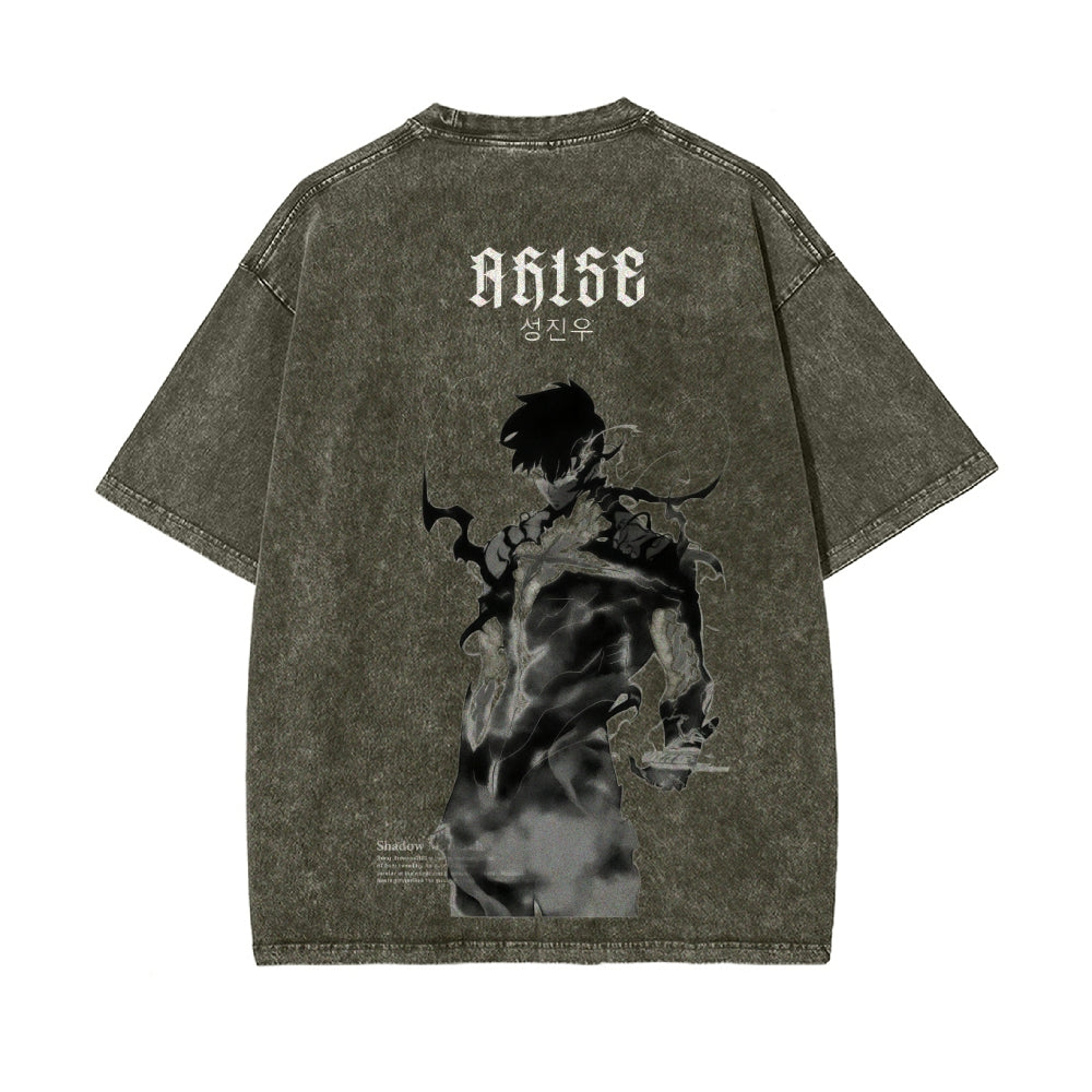 Vintage Oversized T-Shirt SOLO LEVELING