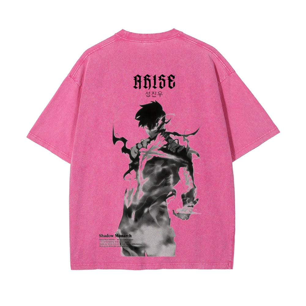 Vintage Oversized T-Shirt SOLO LEVELING