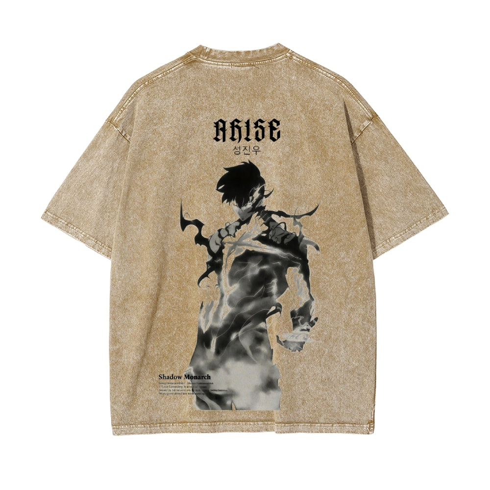 Vintage Oversized T-Shirt SOLO LEVELING
