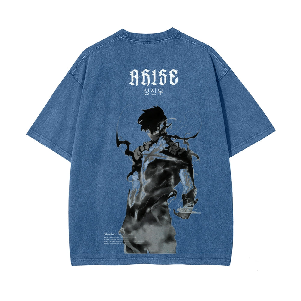 Vintage Oversized T-Shirt SOLO LEVELING