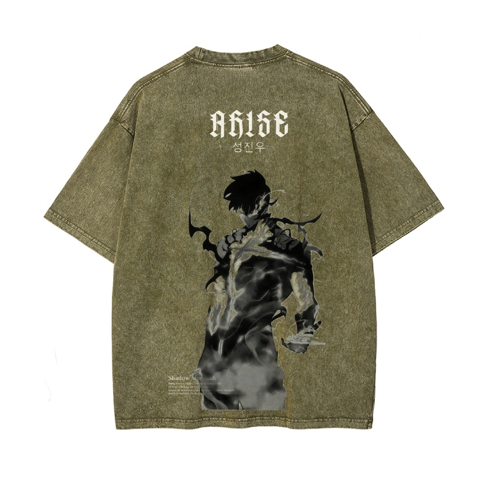 Vintage Oversized T-Shirt SOLO LEVELING