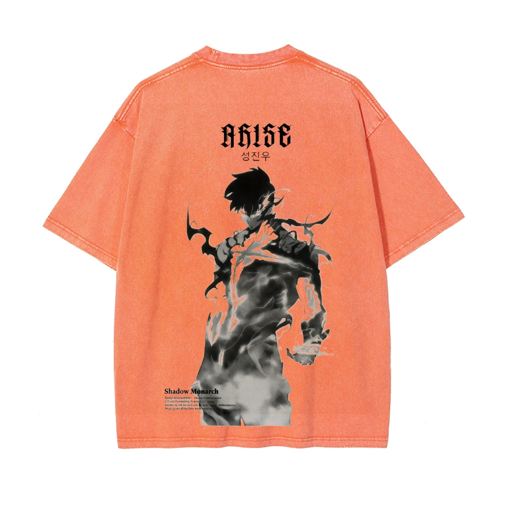 Vintage Oversized T-Shirt SOLO LEVELING
