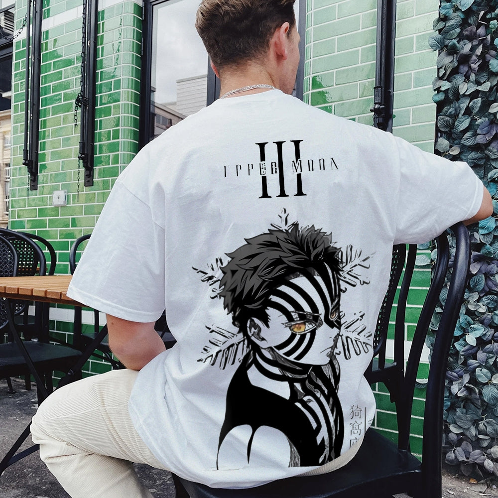 Demon Slayer Cotton Unisex Crew Neck Anime T-Shirt