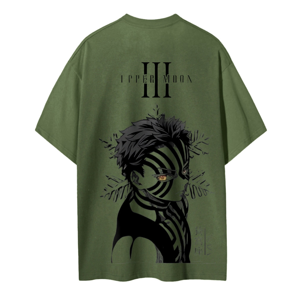Demon Slayer Cotton Unisex Crew Neck Anime T-Shirt