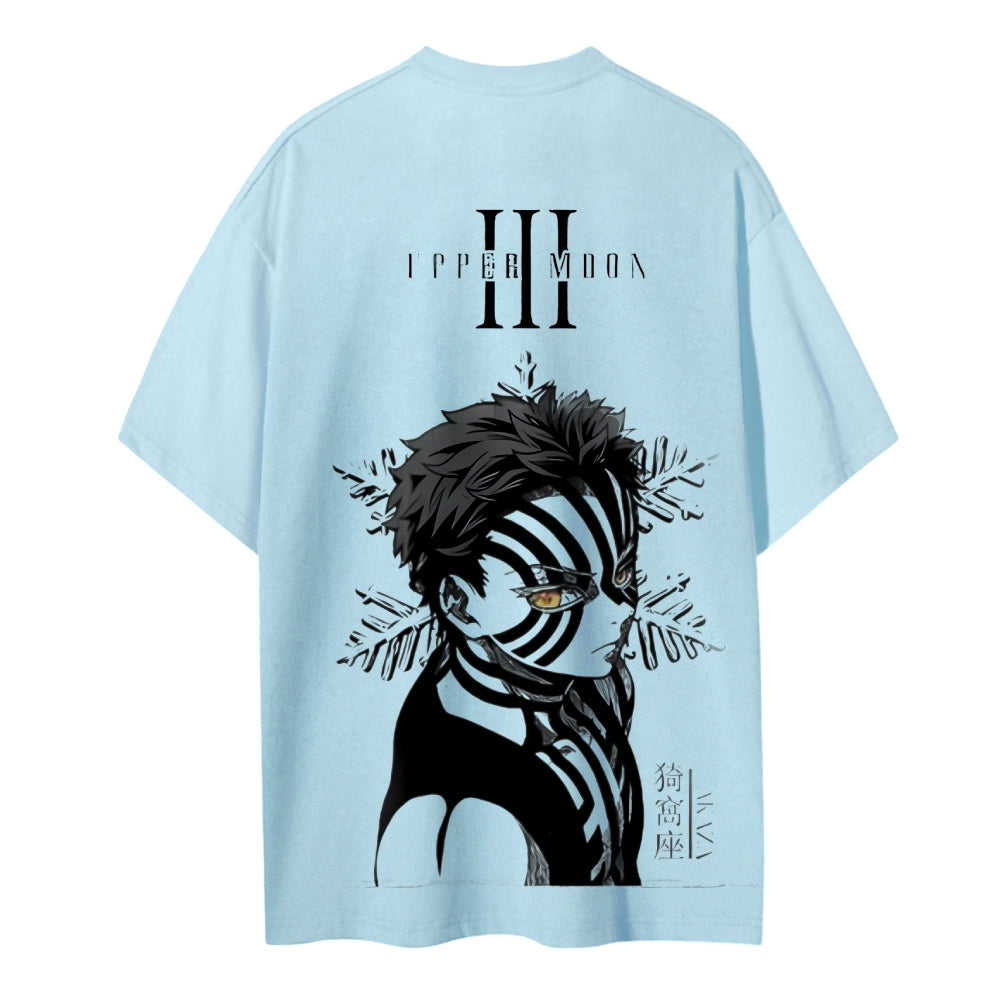 Demon Slayer Cotton Unisex Crew Neck Anime T-Shirt